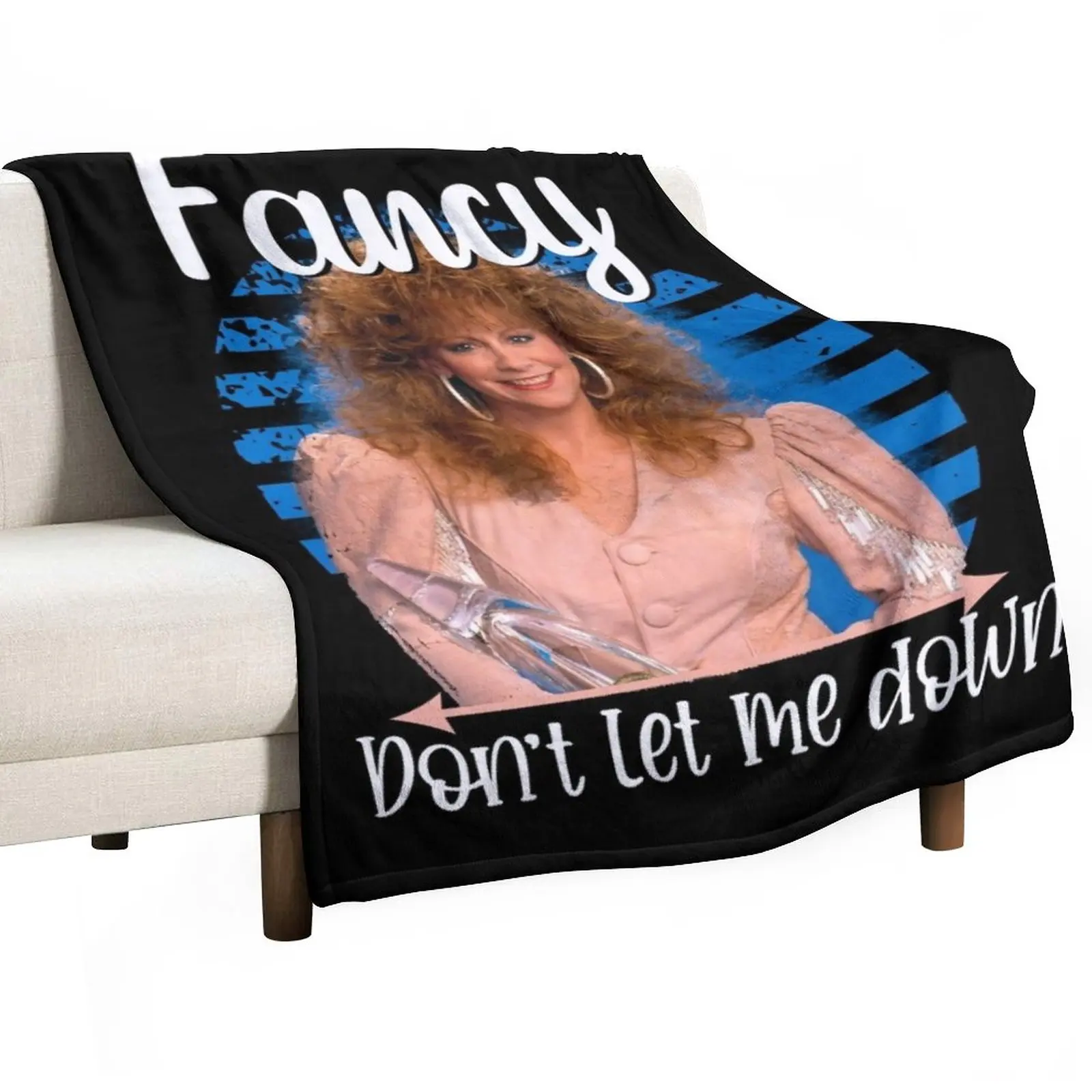 

fancy funny Reba cute country music Hair Reba mcentire Throw Blanket Soft Big Blankets Sofas Of Decoration Blankets