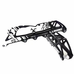 Skate Base Frame Bracket 3*100/110/125mm 4*90/100/110mm 5 Hole Speed Skating Bracket Inline Skate Rack Aluminum 3/4 Wheels