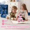 VEVOR Intelligent Remote Control Robot Cat Electronic Stunt Voice Command Programmable Touch-sense Music Song Children's Toys 5