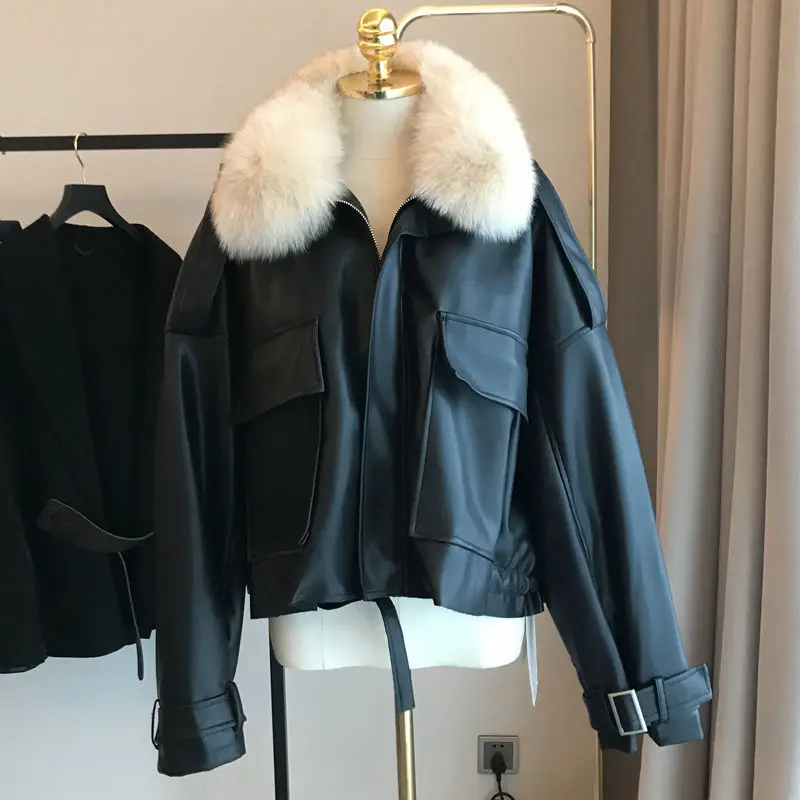 Louis Vuitton Leather Aviator Jacket