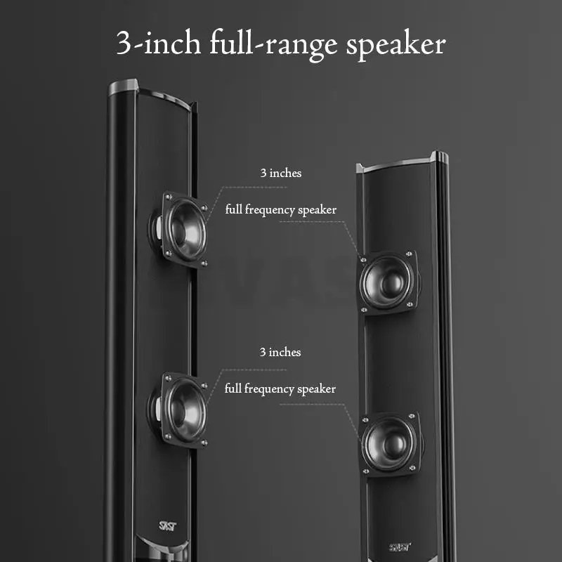 8 Inch 4&Omega; High Power TV Living Room KTV Bluetooth 4.0 Speaker Stereo Sound Subwoofer Speaker 5.1 Home Theater System Audio Set