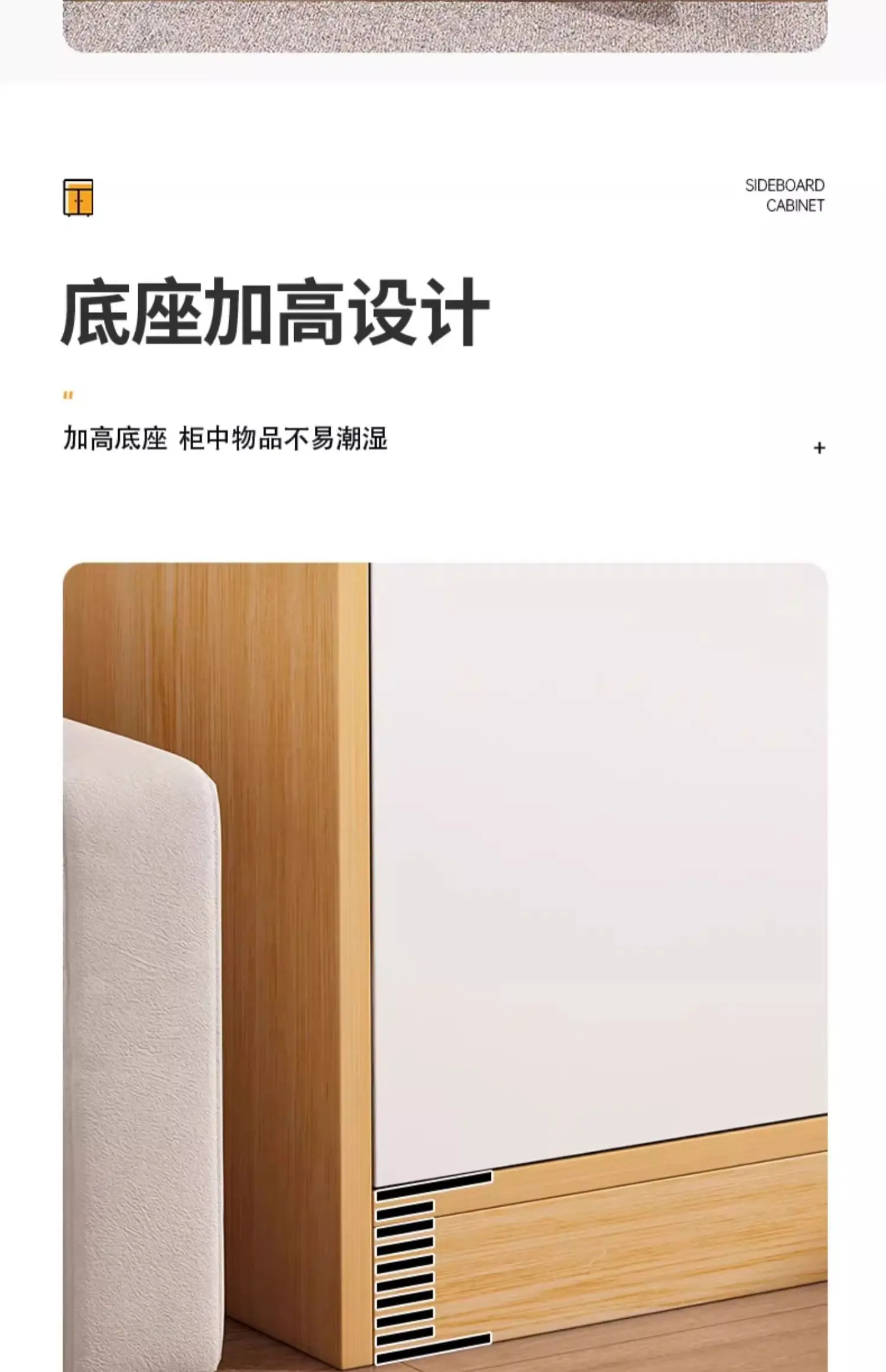 Nordic White Cabinets The Living Room Luxury Craft Art Fashion Display Cabinet Aesthetics Drawers Vitrine Home Furniture