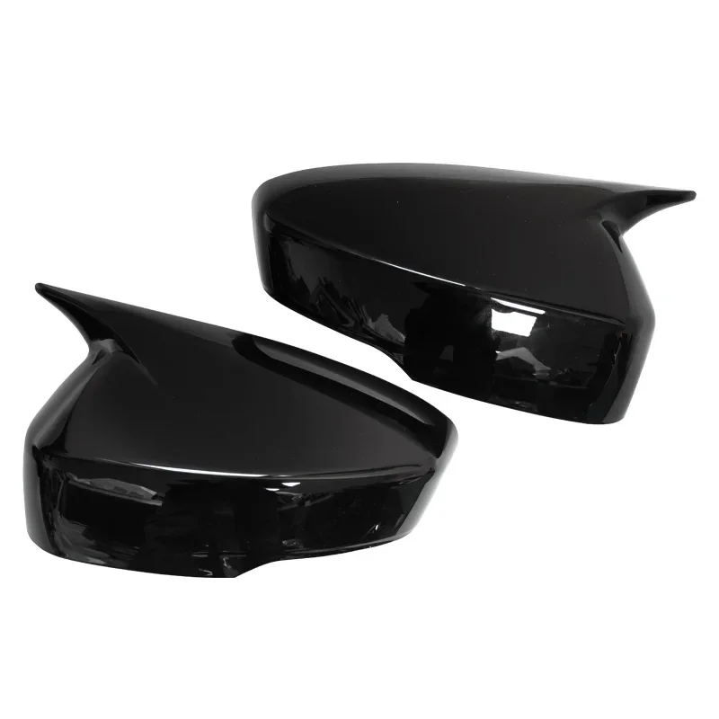 미쓰비시 이클립스 크로스 2018-2023용 사이드 도어 리어뷰 미러 커버 캡 트림 쉘 스티커 자동차 스타일링 액세서리 부품