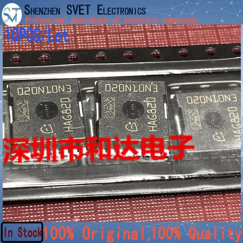 

10PCS/Lot IPT020N10N3 020N10N3 HSOF-8 100V 300A Imported Original New And In Stock 100%Test