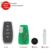 1ชิ้น autel AT004CL สากลสมาร์ทคีย์ระยะไกล4ปุ่ม autel สมาร์ทคีย์สำหรับ autel สมาร์ทคีย์สำหรับ KM100 IM508 IM608 3