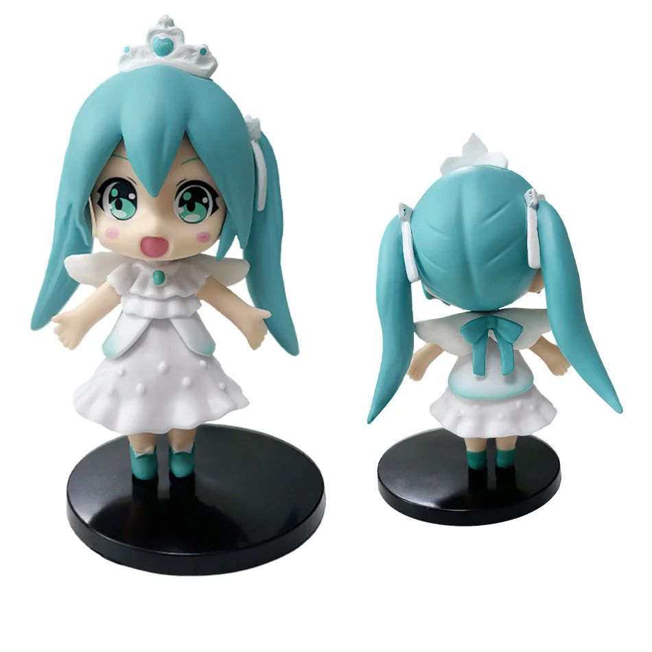 Hatsune Miku Q Edition Series Handmade Blind Box Toys - Set of 6, Perfect for Birthday, Halloween, and Christmas Gifts