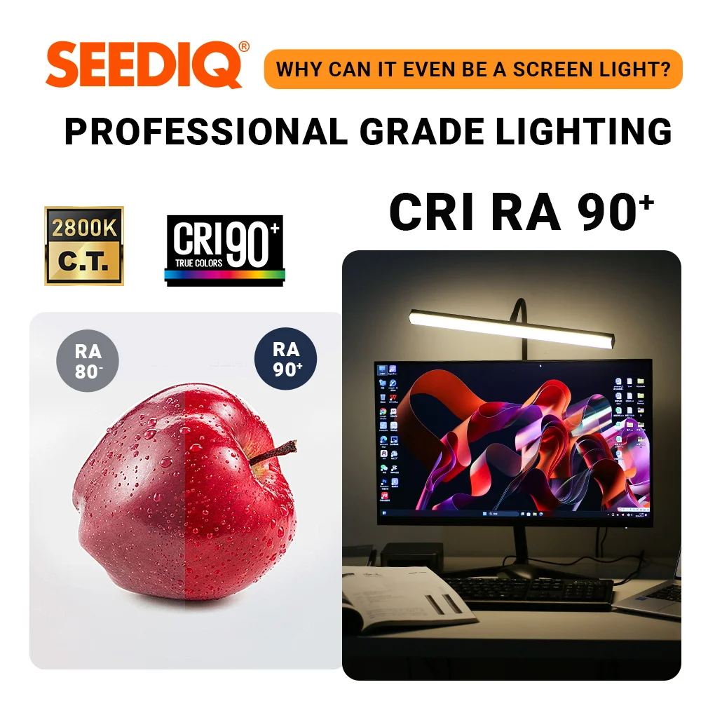 Rechargeable LED Wall Lamp Flexible Adjustable 40cm Internal Sconce Wireless Picture Light Black