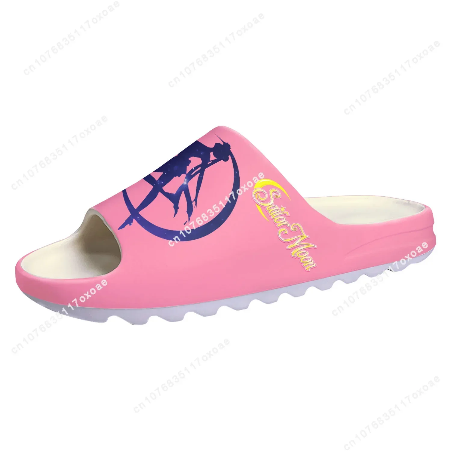 Anime M-Moons Manga Cartoon S-Sailors Sllipers Home Clogs Customized Step On Water Shoes Mens Womens Teenager Step in Sandals