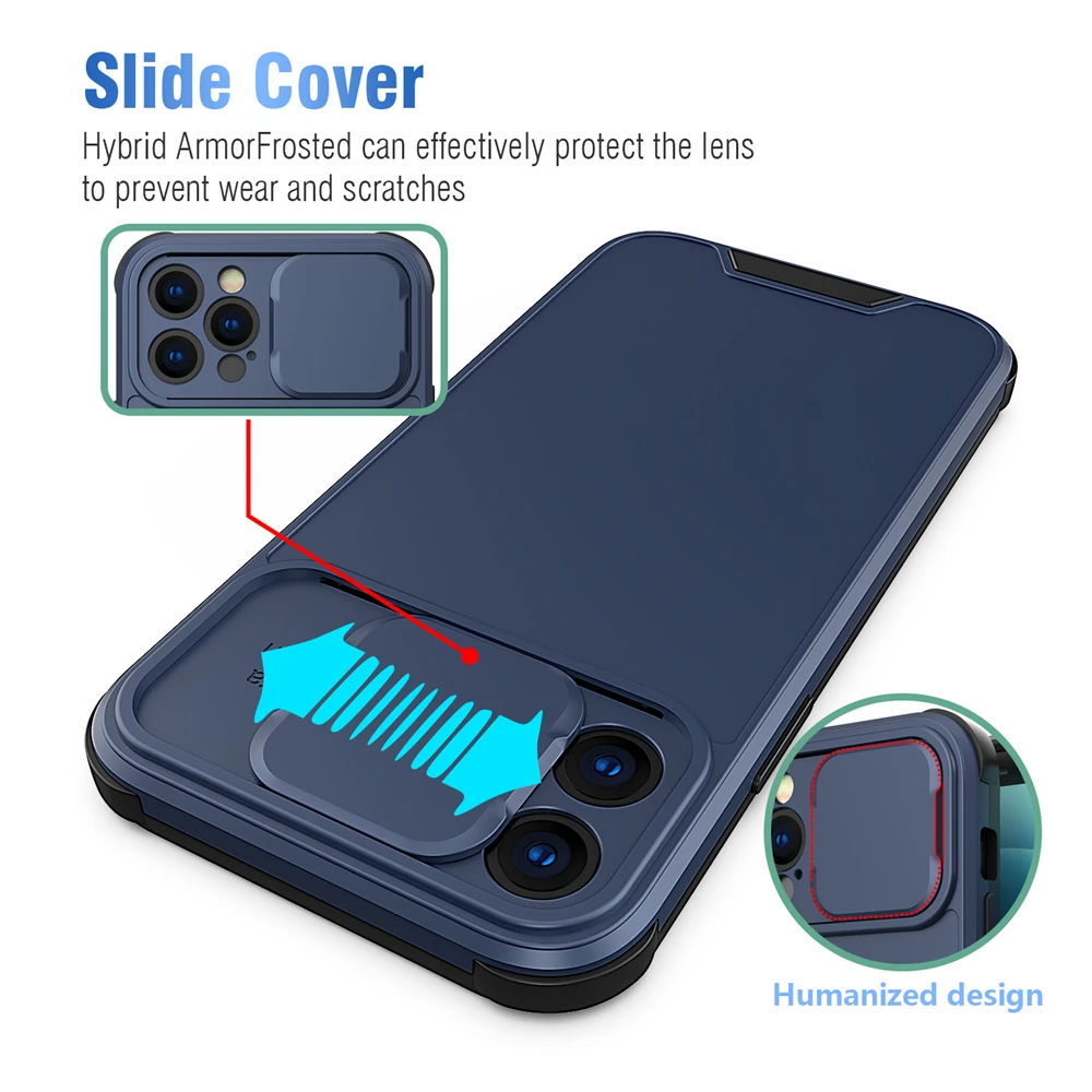 13 pro max case Camera Protection Phone Case For iPhone 13 12 11 Pro Max 7 8 Plus XS Max X XR SE2020 Shockproof Cover For Outdoor Sports Men Boy iphone 13 pro max wallet case
