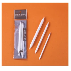 Artist Blending and Sketching Set: Premium Art Stumps and Pencils Collection (3Pcs Paper)