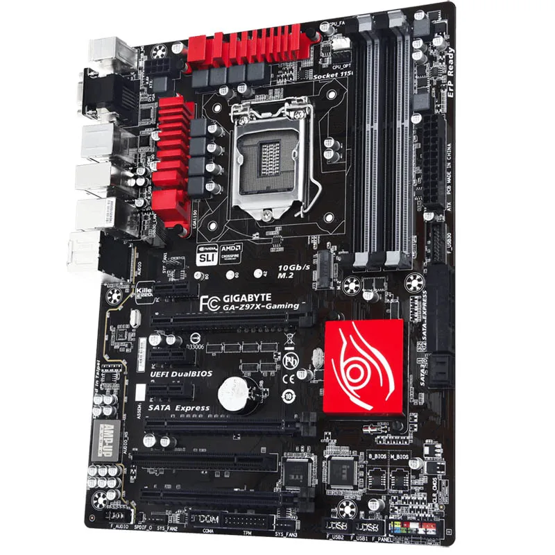 Gigabyte GA-Z97X-Gaming 3 LGA 1150 DDR3 Z97X-Gaming 3 USB2.0 USB3.0 32GB Z97 desktop motherboard