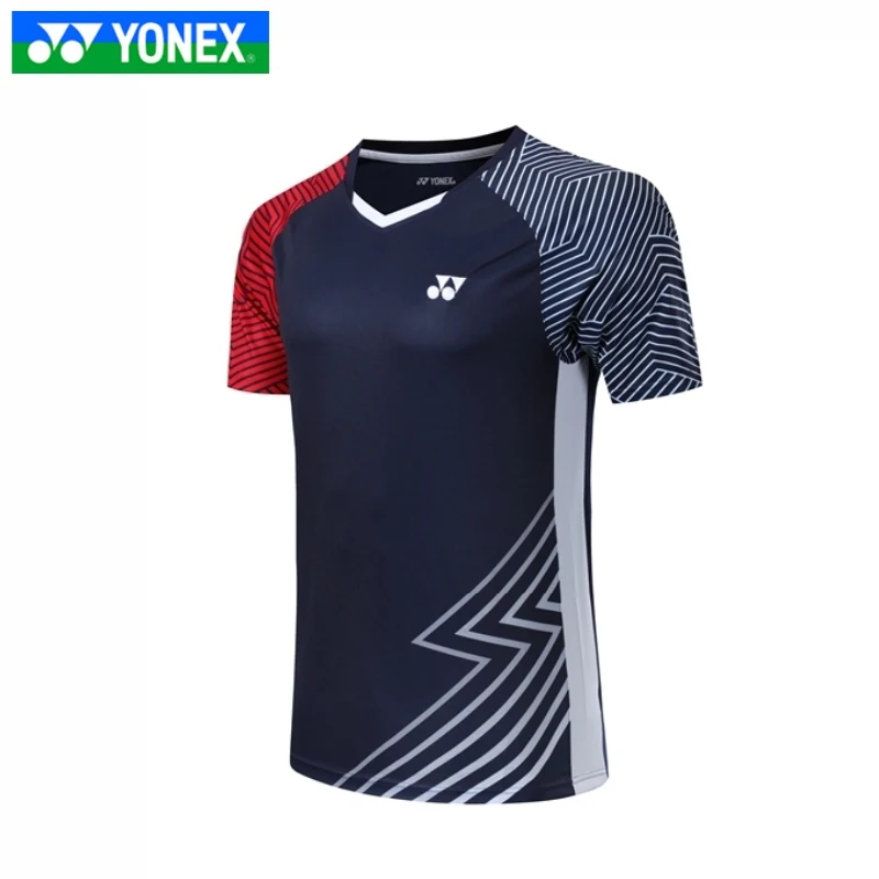 Summer Yonex Men's Breathable Quick drying badminton shorts short sleeve shirt T-shirt running pants badminton shorts badminton shirt