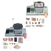 Portable Toy Cash Register with Scanner for Toddler Kids Toy Ages 3+ 2