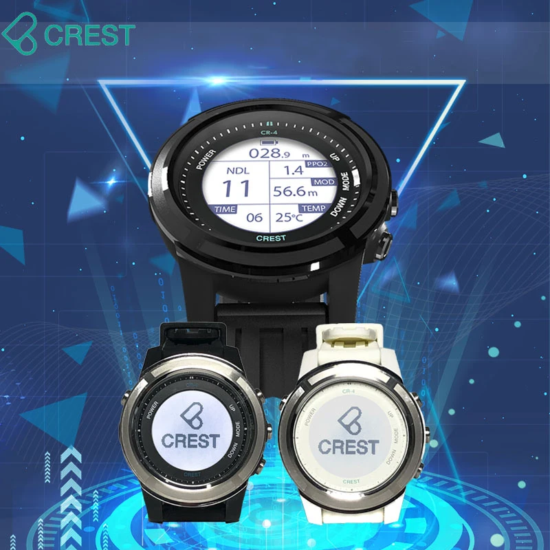 Waterproof Scuba Diving Computer Freediving Bluetooth Rechargeable Professional Diving Watch