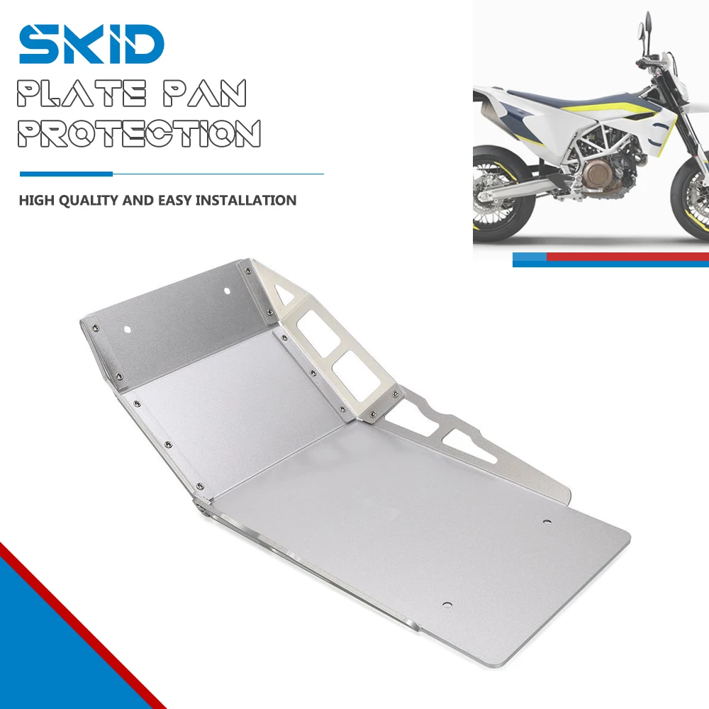 

For 690 Enduro / Enduro R Husqvarna 701 Engine Base Splash Chassis Guard Lower Bottom Skid Plate Web Belly Pan Protection Cover