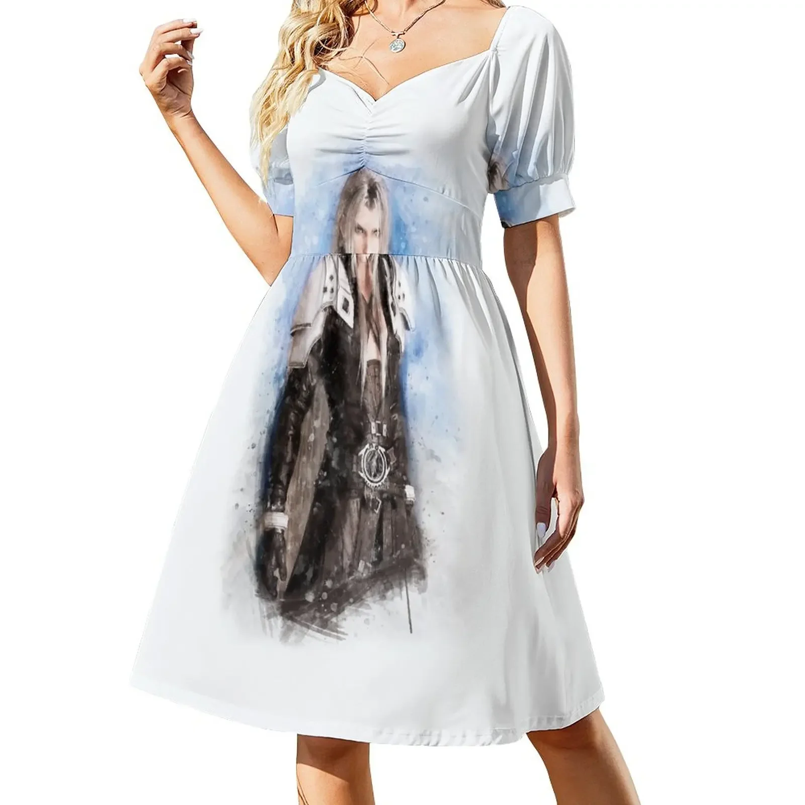 

Sephiroth watercolor Sleeveless Dress dresses for women 2024 Dress woman cocktail dresses