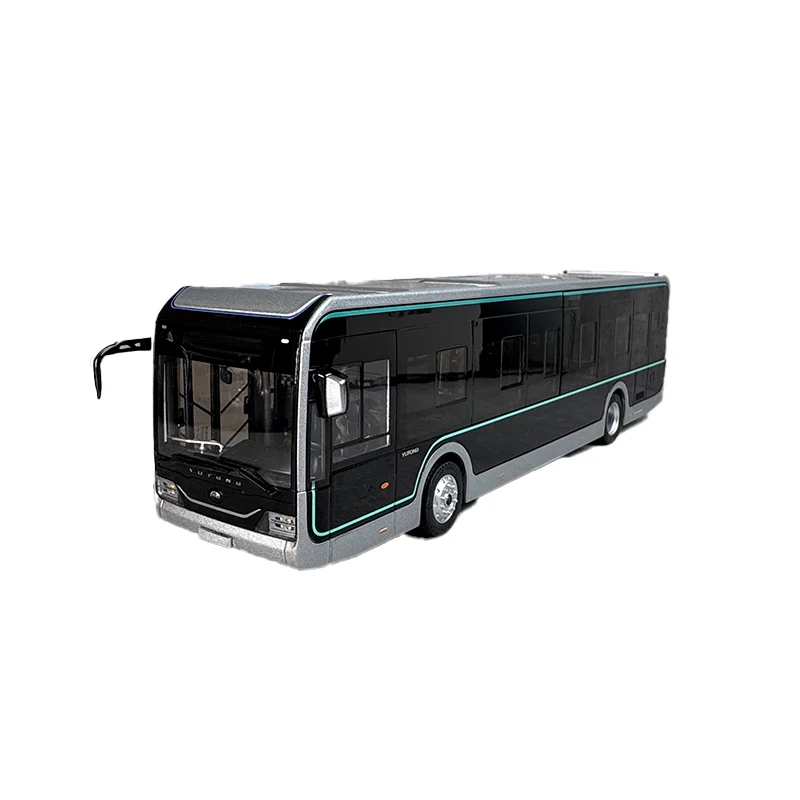 宇通バスモデルU12海外版ブラックダイヤモンドモデル1:42バス純電気バスモデル 1/42 宇通バスモデル U12 ブラックダイヤモンドモデル上海バス純粋な