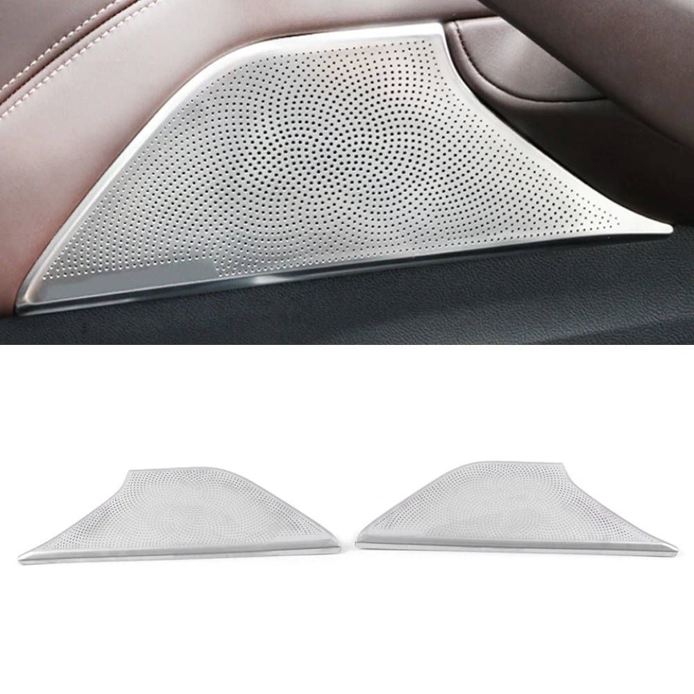 For Bmw 5 Series G30 20172021 Car Stainless Door Loudspeaker Sound Pad