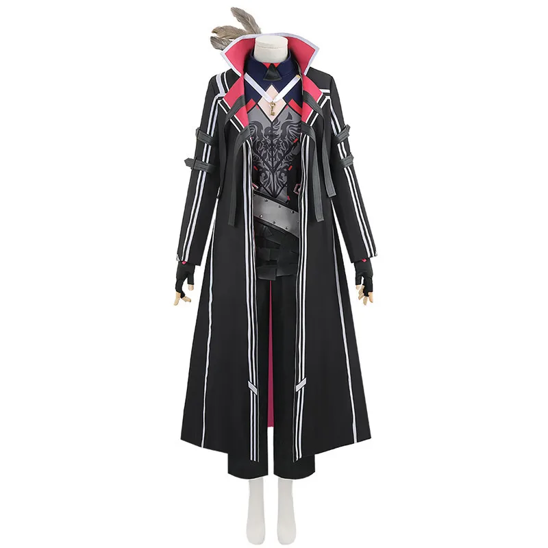 NIJISANJI Lauren Iroas VTuber Cosplay Costume with Wig for Adults (Unofficial)