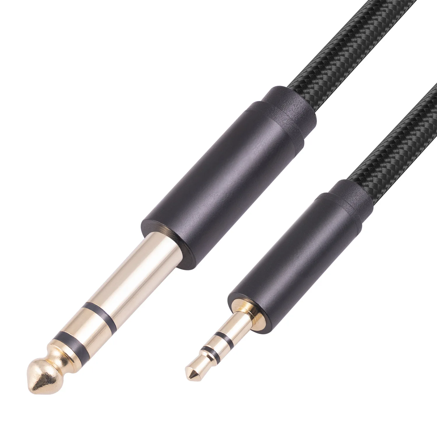 

3.5mm revolution 6.35mm public mobile phone connected to the speaker, the computer connected to the power amplifier audio cable