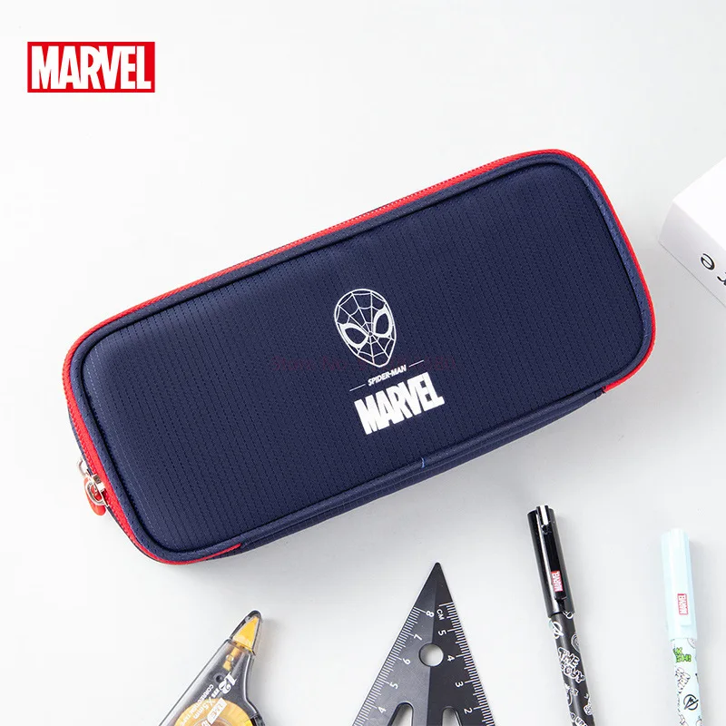 3 Layer Marvel Anime Super Hero Pen Bag Spider-man/captain America Simple Pen Bag Student Multifunctional Double Layer Large Capacity Pencil Bag - Image 6