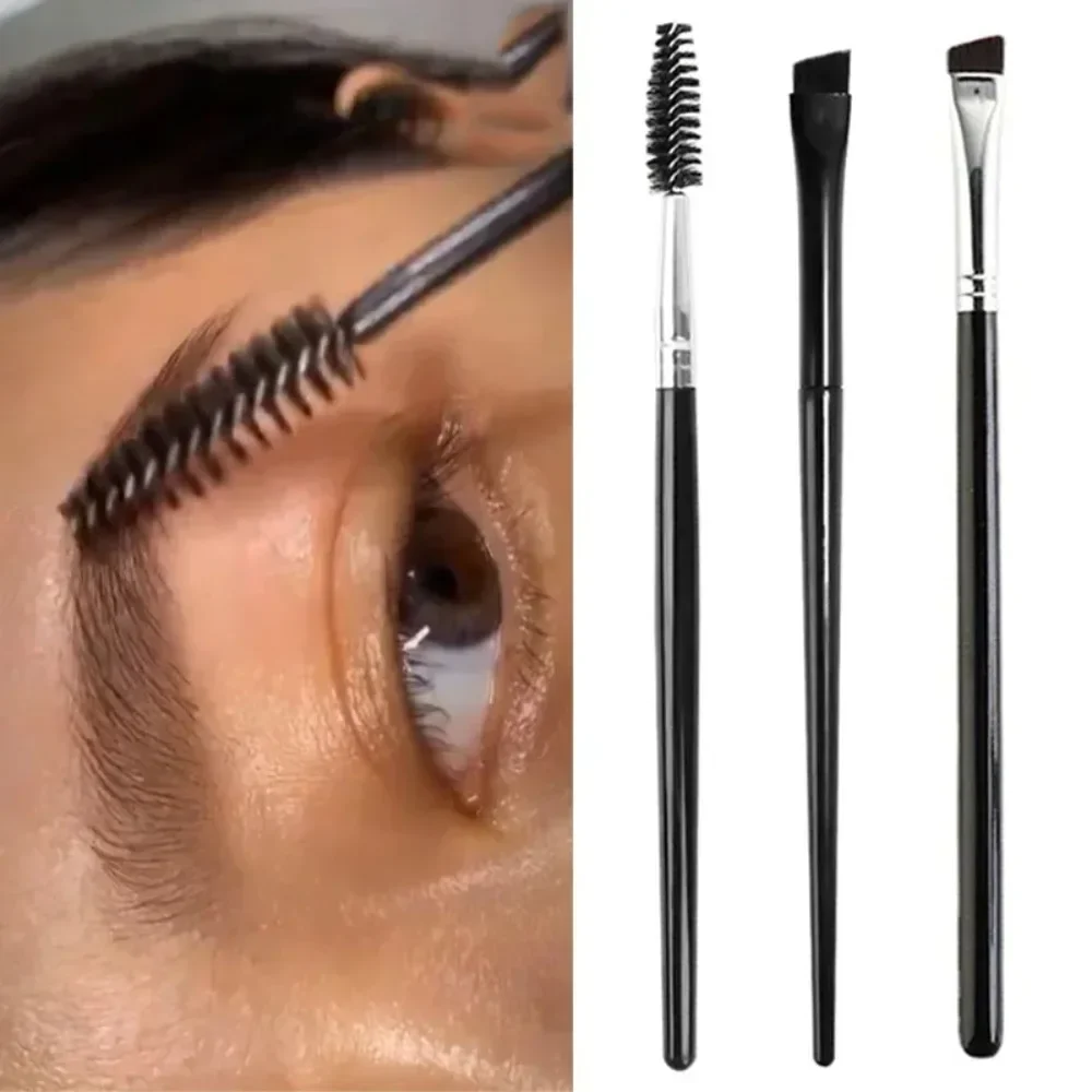 1Pc Soft Eyebrow Brush Eyelash Brush Professional Contouring Eye Brow Eyeliner Makeup Brushes Eyes Blending Cosmetic Brushes 2