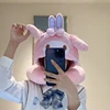 Sanrio My Melody Plush Hooded U-shaped Pillow Cute Cartoon Anime Disney Dumbo Marie Car Sleeping Pillow Lovely Gifts For Girl 2