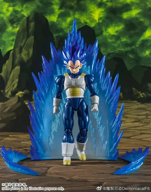 July Reissue In Stock DEMONIACAL FIT Dragon Ball SHF Shining Soul Super  Blue King Fist Goku Anime Action Figure Collection Model - AliExpress