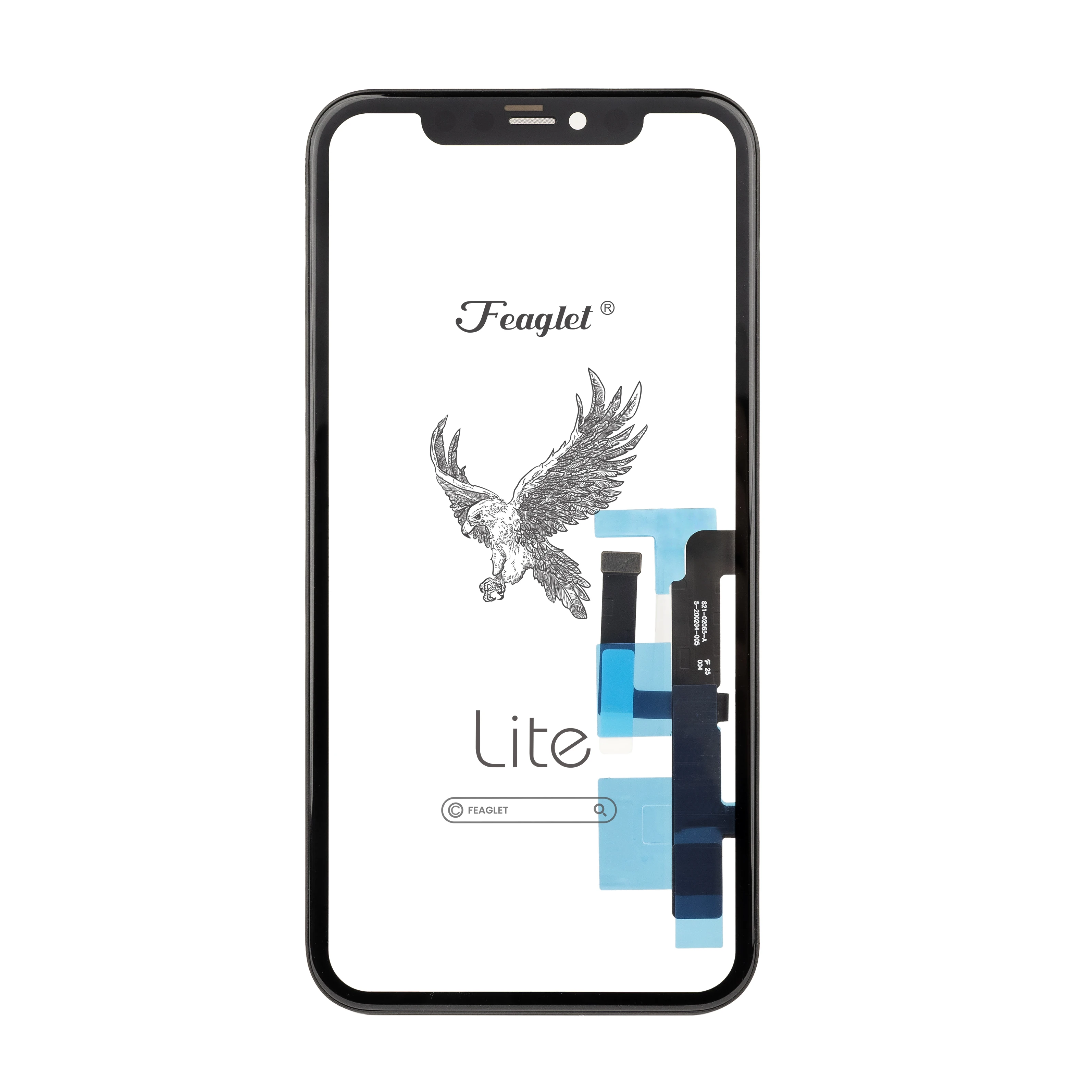 Touch Screen Digitizer Replacement 3Pcs For X XR Xs Max 11 12 Pro 11Pro Max NO IC Touch Screen Glass OCA Screen