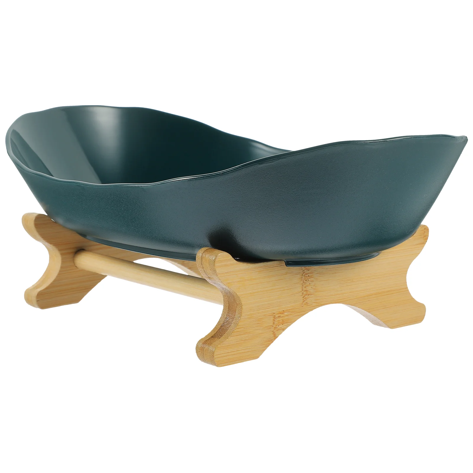 

Wooden Candy Dish Kitchen Bowl Fruit Decor Plate Dessert Display Holder Plastic Decorative Snacks Tray Counter