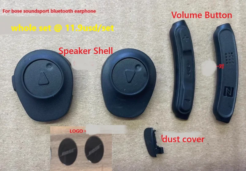 1set New Speaker Shell Volume Button Housing Cover For Soundsport Wireless Earphone clip