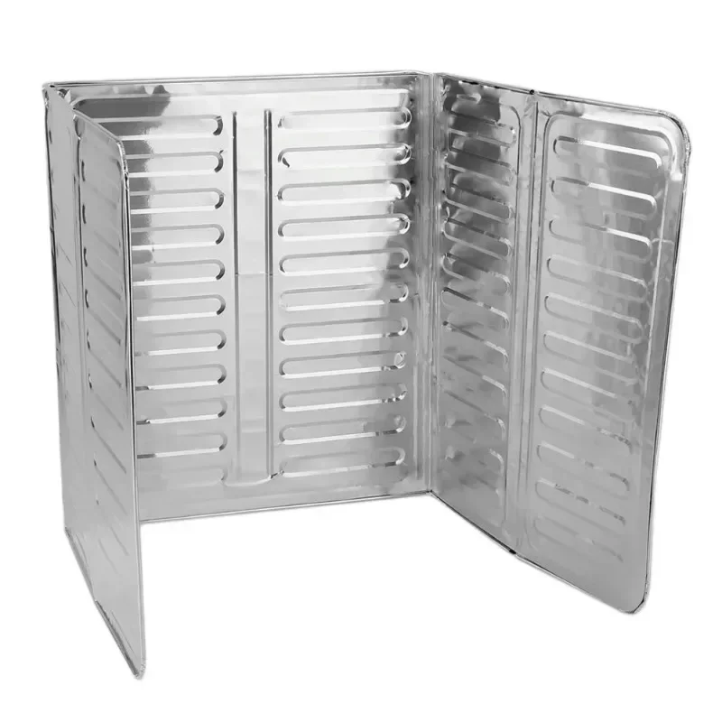 Kitchen Aluminium Anti-oil Plate Foldable Stove Heat Insulation Splash Proof Baffle Wall Protected Screens Splashback Accessorie