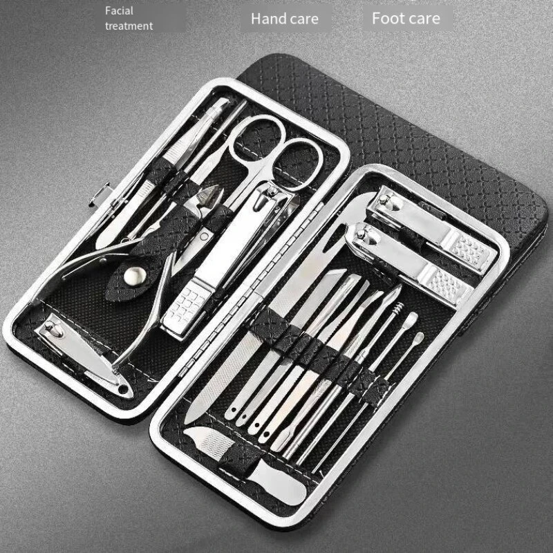 Home Nail Clipper Set Of 18 Pieces Large Size Dead Skin Pliers Diagonal To Remove Dead Skin