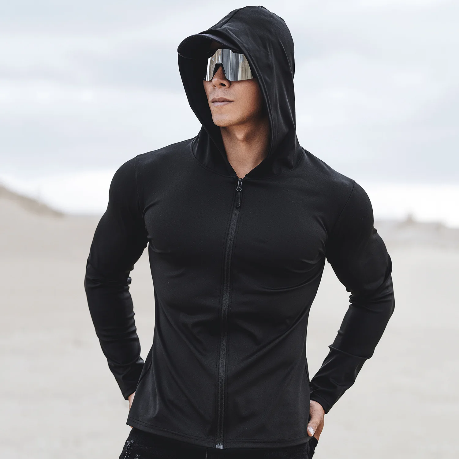 sudadera gym hombre