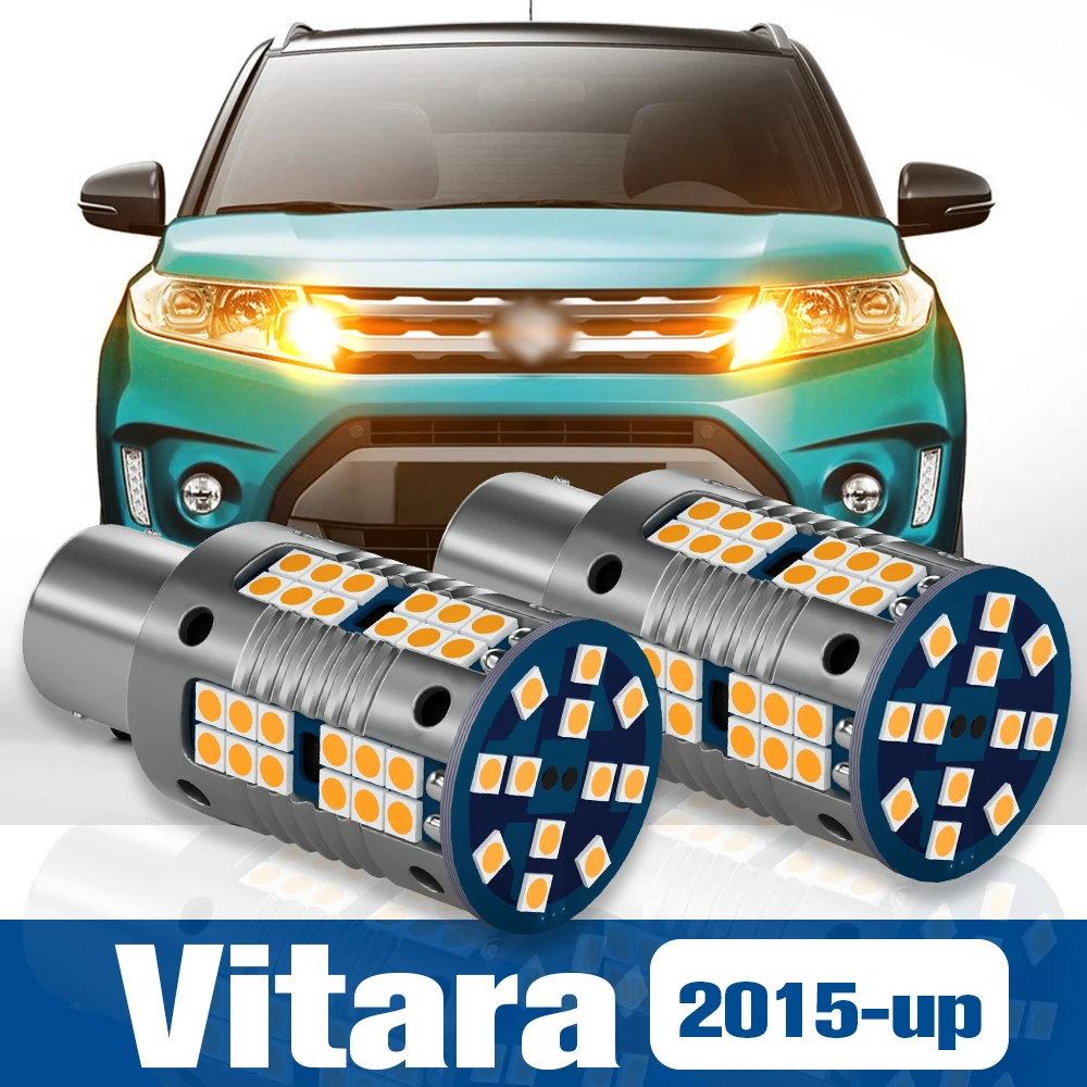 

2pcs LED Turn Signal Light Blub Lamp Accessories Canbus For Suzuki Vitara 2015 2016 2017