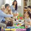 48 Blocks Brick Toy Balance Stacked TetraTower Game Swing High Russian Building Blocks happy Stack Kid Desktop Toy Stacked high 2