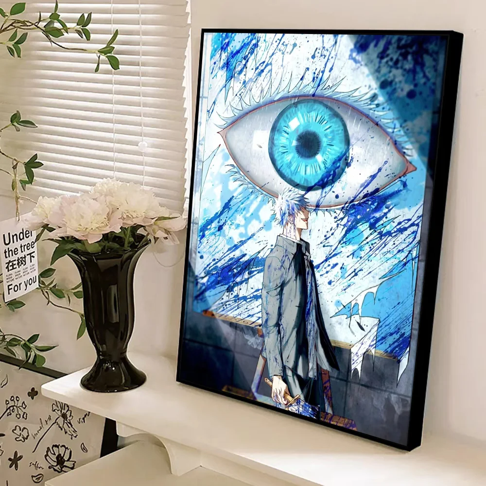 Satoru Gojo Jujutsu Kaisen Prints and Posters HD Quality Poster Wall Art Painting Study Home Decor