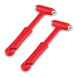 Dual-Function Emergency Car Safety Hammer and Seat Belt Cutter - Portable Escape Tool (2 PCs)