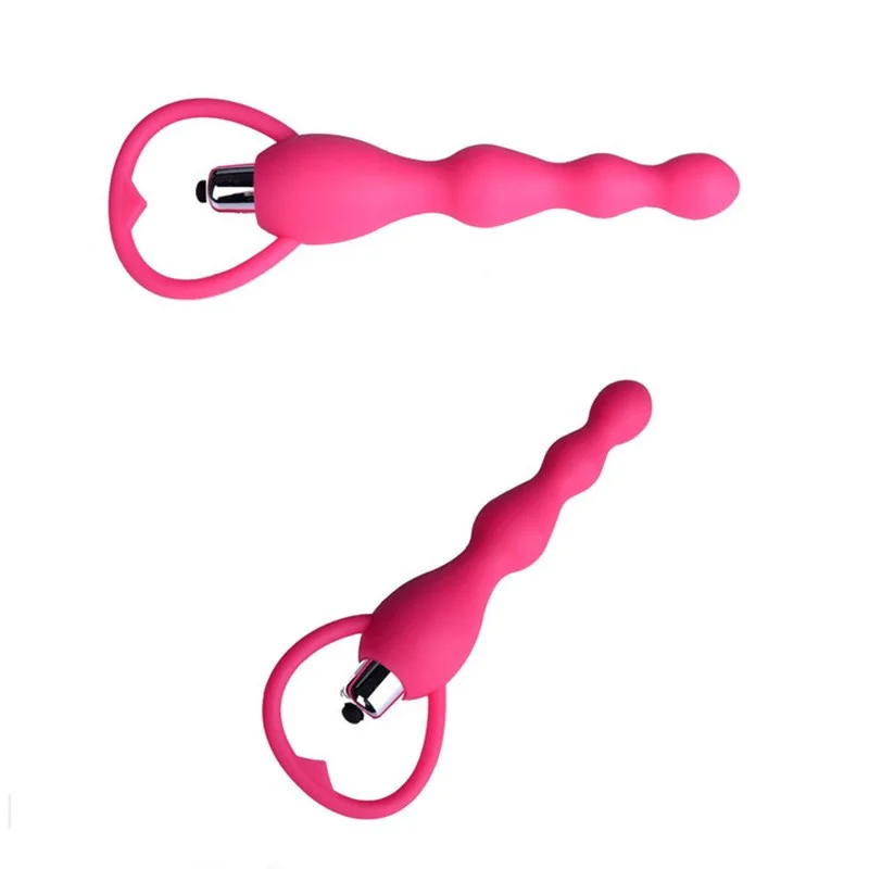 Silicone Anal Beads Vibrator Butt Plug Clitoris Vibrator Anal Massager Sex Products Anal Sex Toys for Woman11