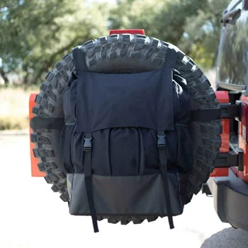 Borsa per la spazzatura per pneumatici di ricambio per auto borsa per la conservazione degli attrezzi borsa per appendere i pneumatici di scorta del deserto borsa per la conservazione dei pneumatici di ricambio per cam