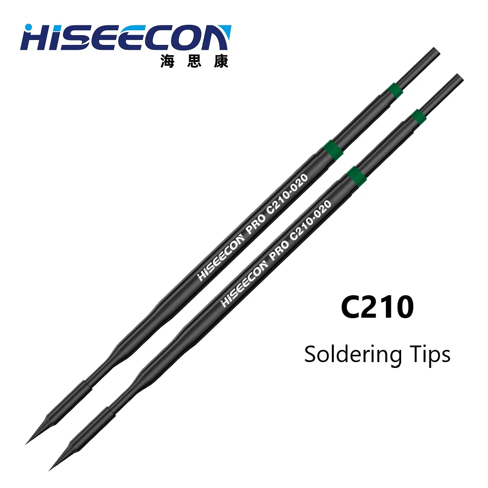 Soldering Iron Tips HISEECON C210 Soldering Iron Tips Series Compatible With JBC AIXUN GVM YIHUA SUNSHINE For Motherboards Electronic Welding