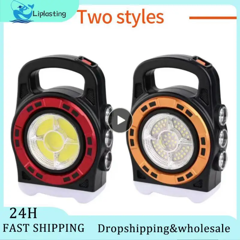 

Фонарик с боковыми фонарями, прочный прожектор, освещение для кемпинга, фотокамера для походов, фотоосвещение