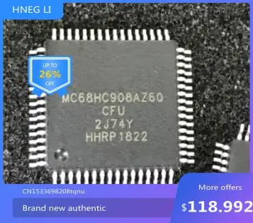 IC new original MC68HC908AZ60CFU 4J74Y Free Shipping