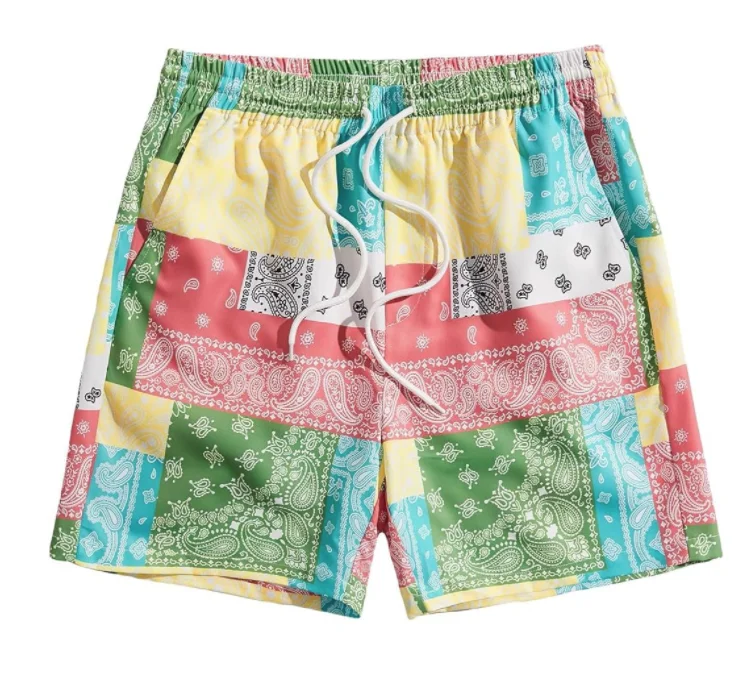 New 3D Printing Arrive Bandana Fashion Men Women Tracksuits Crewneck Hip Hop Shorts Plus Size S-7XL Four Seasons Casual Summer 4