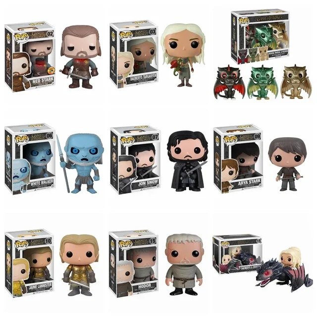 FUNKO Pop Game of SAMWELL TARLY THE MOUNTAIN JON SNOW HODOR FigureToys  Thrones Collection Model Toy for Children - AliExpress