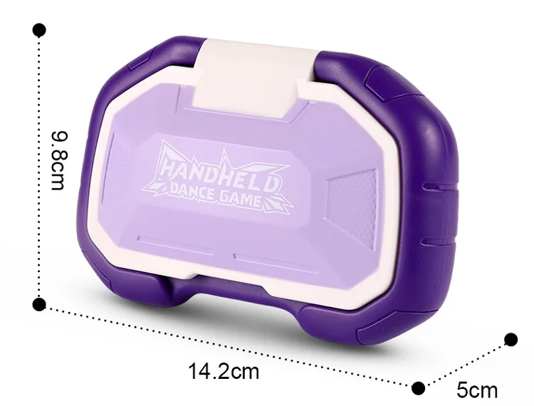 Máquina de juego de rompecabezas de música electrónica, juguetes de empuje rápido con botón pulsador, rompecabezas para niños, juegos de mesa de nivel de música de descompresión