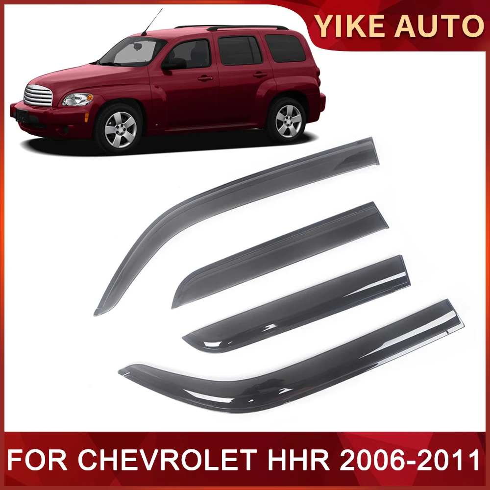 

Window Visor for CHEVROLET HHR 2006-2011 Weathershield Door Visor Wind Sun Rain Guards Side Window Wind Deflectors Auto