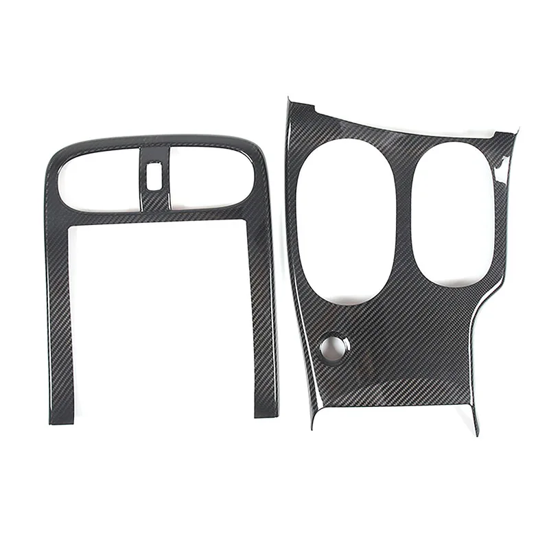 Console Centrale Carbone Corvette C6 (2005-2013) – Garniture Radio Bezels – Finition Hydro ORBIT GM – Neuf, Garantie à Vie