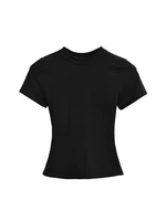 2025 New High Quality Casual T shirt Sexy Slim Short Sleeves Fashion Trend Solid Women Clothing y2k Tops - Image 3