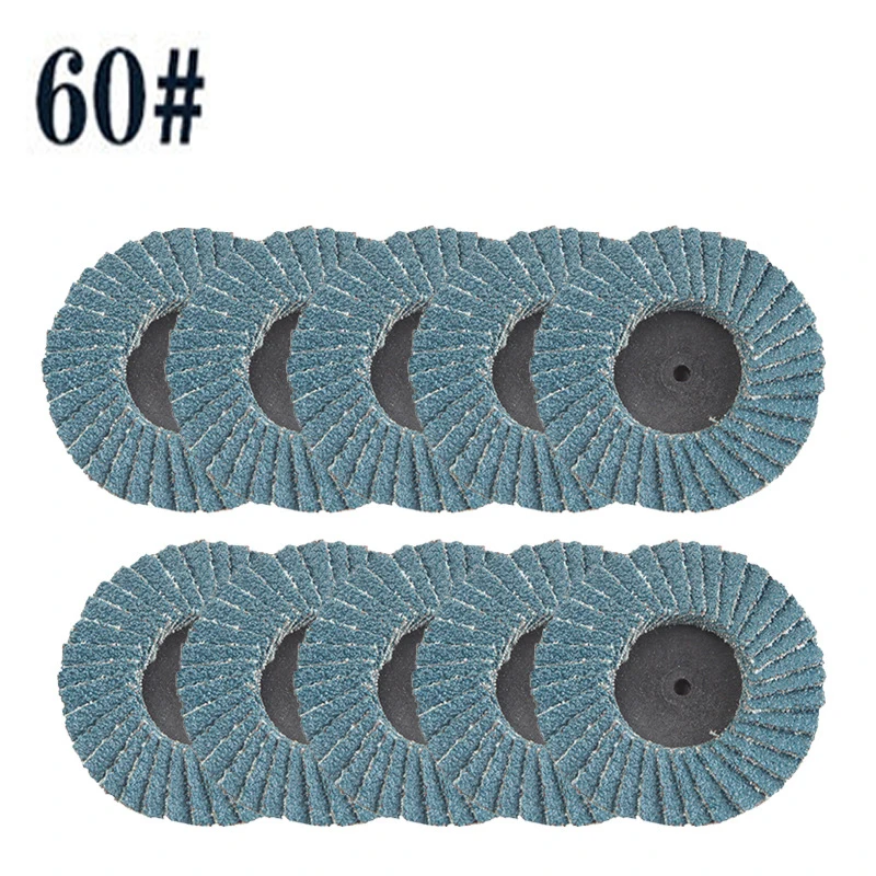 31pcs 2 Inch Sanding Flap Discs Torque Sand Disc for Polishing Removing Solder Joints Tool Accessories